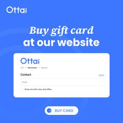 Ottai new user gift card