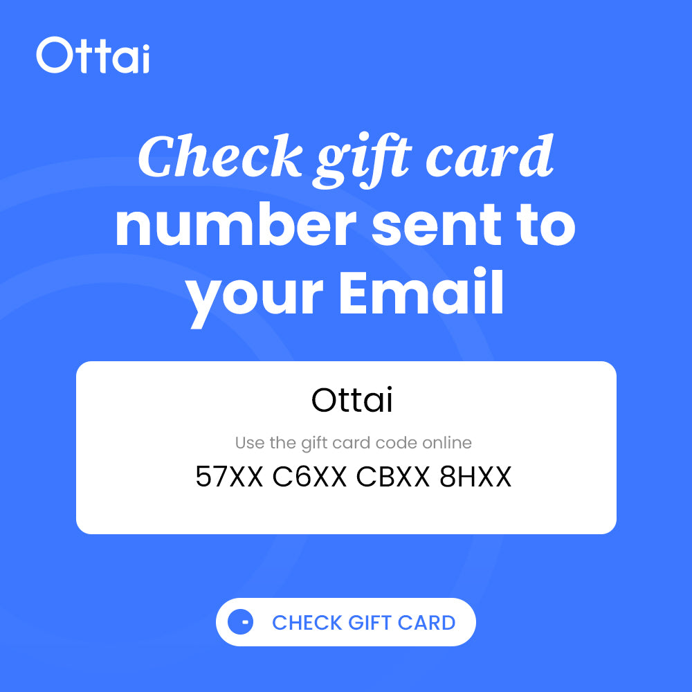 Ottai new user gift card